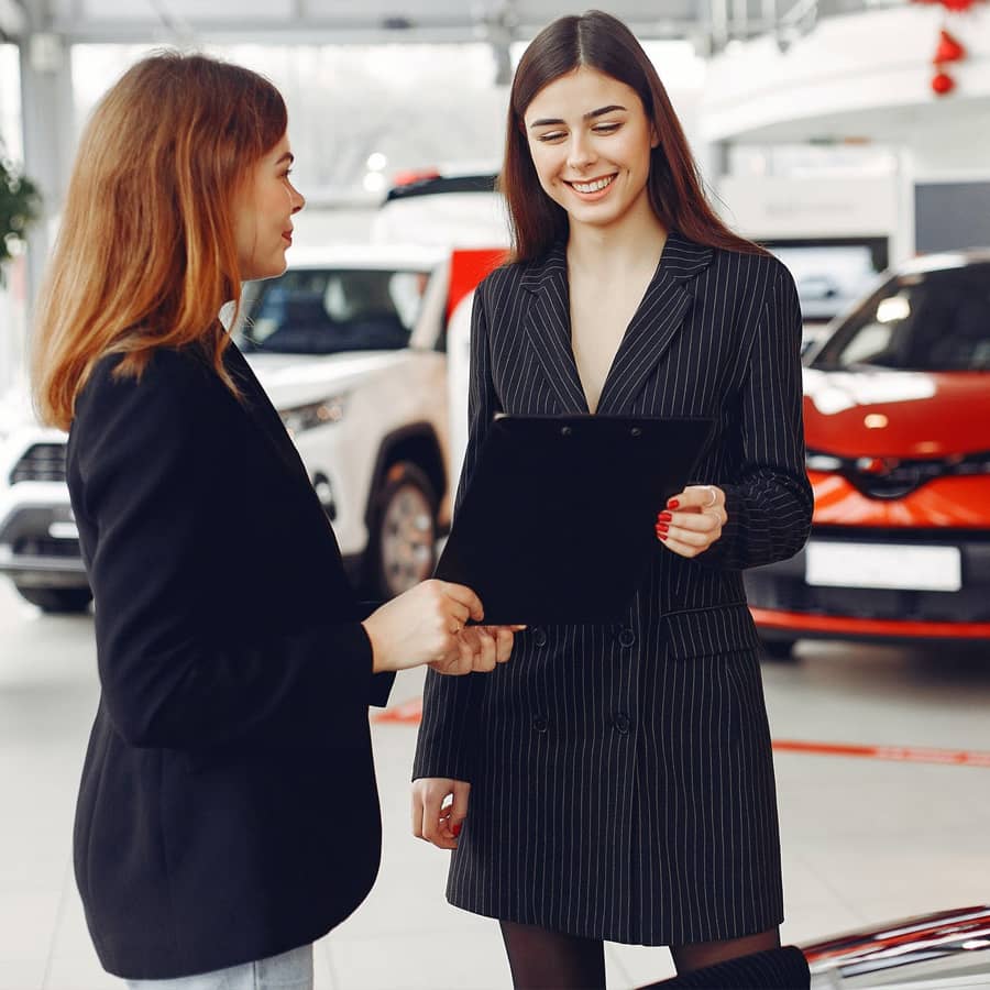 Two Woman Talking